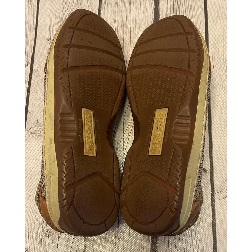 Sperry Men's Billfish Dark Tan Leather 0799320 US Size 9 M